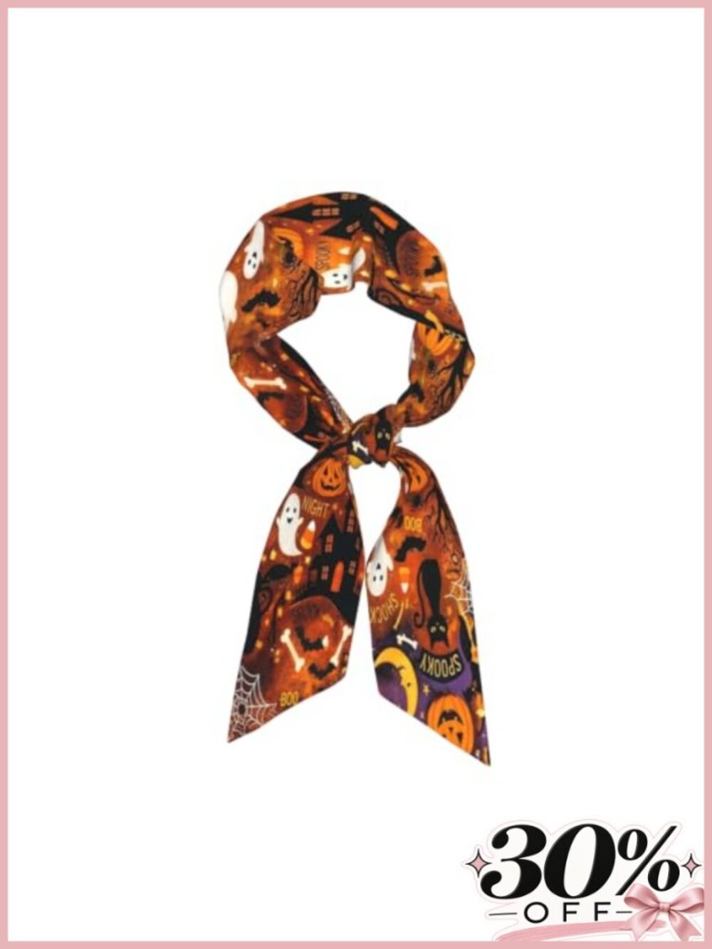 Satin Head Hair Neck Scarf for Women Purse Handbag